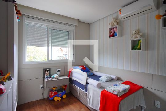 Quarto 2 de apartamento à venda com 3 quartos, 93m² em Jardim Itu, Porto Alegre