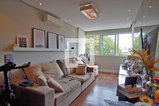 Sala de apartamento à venda com 3 quartos, 93m² em Jardim Itu, Porto Alegre