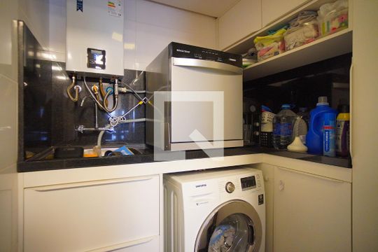 Área de Serviço de apartamento à venda com 3 quartos, 93m² em Jardim Itu, Porto Alegre