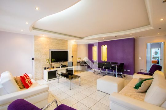 Sala de casa à venda com 3 quartos, 167m² em Parque Gerassi, Santo André