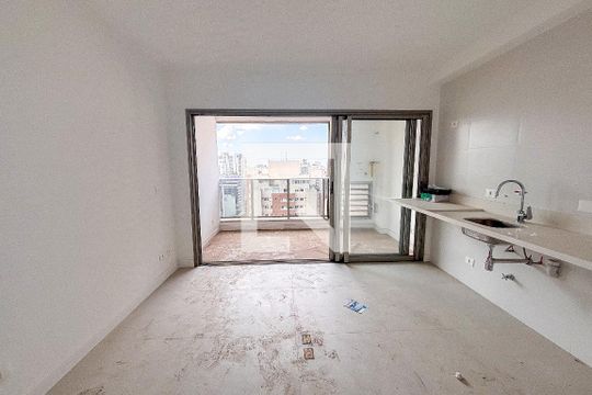 Sala/Cozinha de kitnet/studio à venda com 1 quarto, 40m² em Vila Mariana, São Paulo