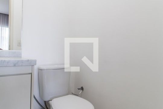 Lavabo de apartamento para alugar com 1 quarto, 50m² em Residencial Tambore Iii, Santana de Parnaíba