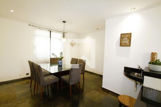 Sala de Jantar de apartamento à venda com 5 quartos, 150m² em Santa Lúcia, Belo Horizonte