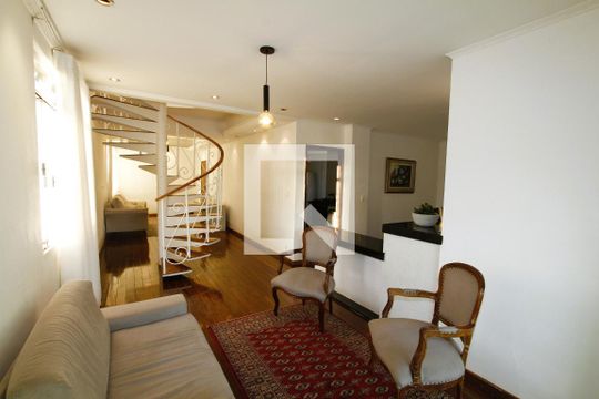 Sala de apartamento à venda com 5 quartos, 150m² em Santa Lúcia, Belo Horizonte