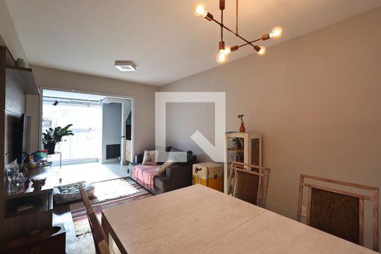 Sala de apartamento à venda com 2 quartos, 76m² em Centro, Santo André