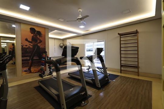 Área comum - Academia de apartamento à venda com 2 quartos, 76m² em Centro, Santo André