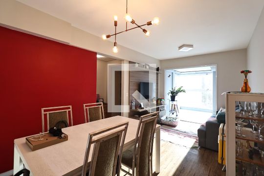 Sala de apartamento à venda com 2 quartos, 76m² em Centro, Santo André