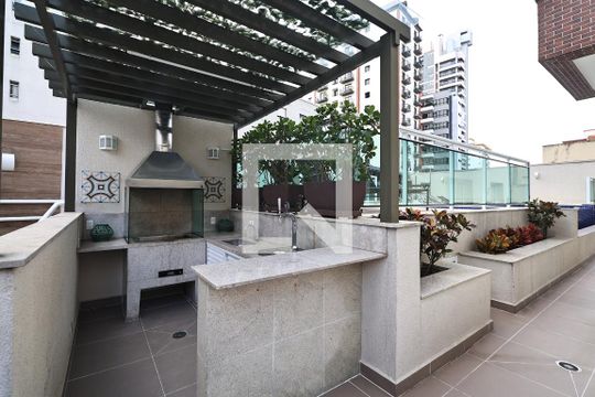 Área comum - Churrasqueira de apartamento à venda com 2 quartos, 76m² em Centro, Santo André