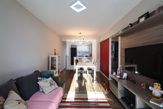 Sala de apartamento à venda com 2 quartos, 76m² em Centro, Santo André