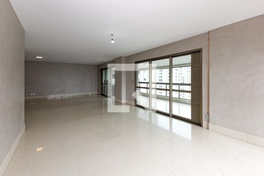 Sala de apartamento para alugar com 3 quartos, 337m² em Vila da Serra, Nova Lima