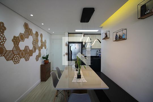 Sala de apartamento à venda com 2 quartos, 52m² em Baeta Neves, São Bernardo do Campo