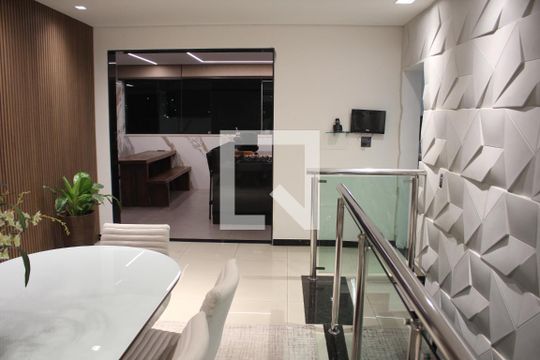 Sala de apartamento à venda com 4 quartos, 240m² em Inconfidentes, Contagem
