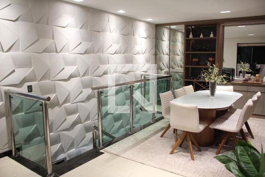 Sala de apartamento à venda com 4 quartos, 240m² em Inconfidentes, Contagem