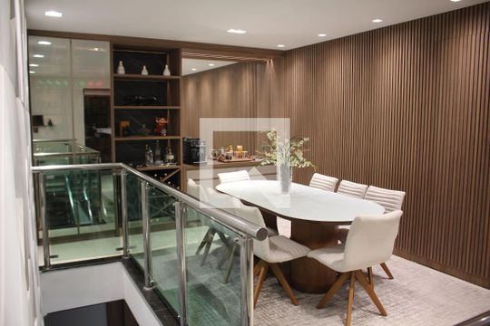 Sala de apartamento à venda com 4 quartos, 240m² em Inconfidentes, Contagem