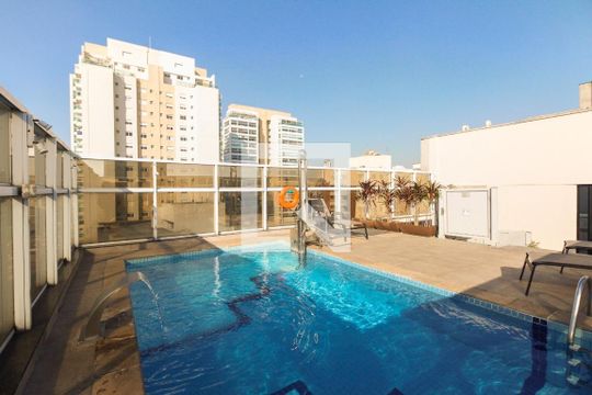Área comum - Piscina de kitnet/studio para alugar com 1 quarto, 30m² em Tatuapé, São Paulo
