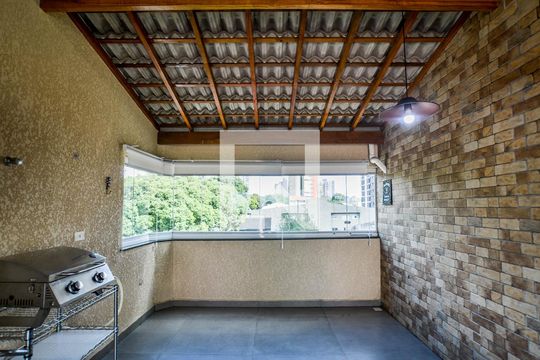Área de Serviço de apartamento à venda com 2 quartos, 140m² em Vila Assunção, Santo André