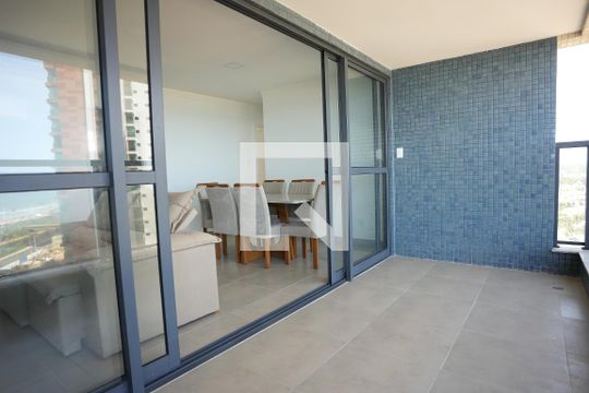 Varanda  de apartamento para alugar com 3 quartos, 113m² em Jaguaribe, Salvador