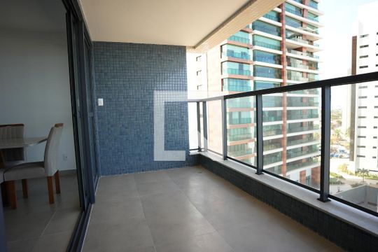 Varanda  de apartamento para alugar com 3 quartos, 113m² em Jaguaribe, Salvador