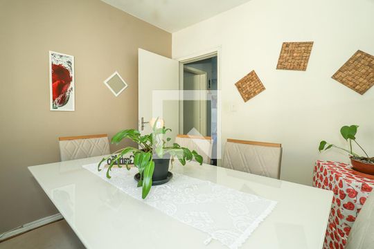 Quarto 2 / Sala de jantar de apartamento à venda com 2 quartos, 59m² em São Sebastião, Porto Alegre