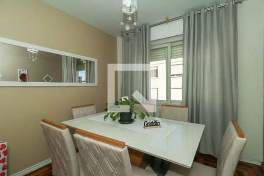 Quarto 2 / Sala de jantar de apartamento à venda com 2 quartos, 59m² em São Sebastião, Porto Alegre