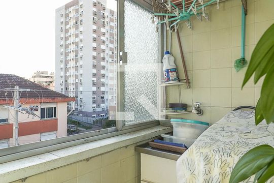 Área de Serviço de apartamento à venda com 2 quartos, 59m² em São Sebastião, Porto Alegre