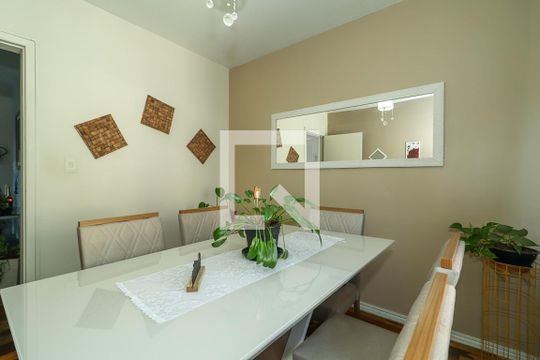 Quarto 2 / Sala de jantar de apartamento à venda com 2 quartos, 59m² em São Sebastião, Porto Alegre