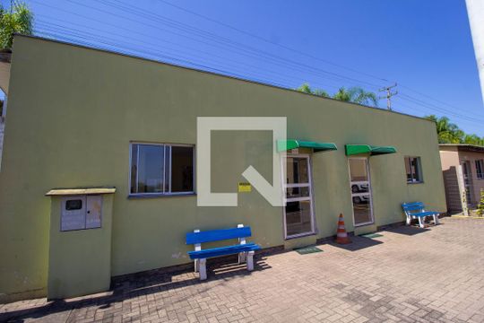 Área comum - Salão de festas de apartamento para alugar com 2 quartos, 58m² em Pinheiro, São Leopoldo