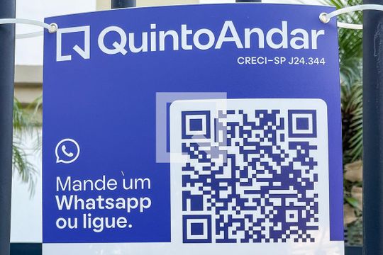 Placa de apartamento à venda com 3 quartos, 110m² em Santa Maria, São Caetano do Sul