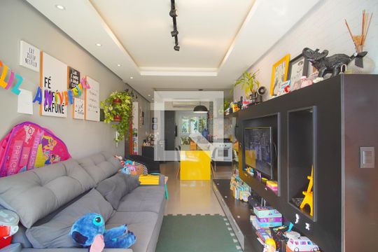 Sala de apartamento à venda com 2 quartos, 70m² em Mauá, Novo Hamburgo