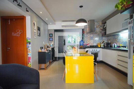 Cozinha de apartamento à venda com 2 quartos, 70m² em Mauá, Novo Hamburgo
