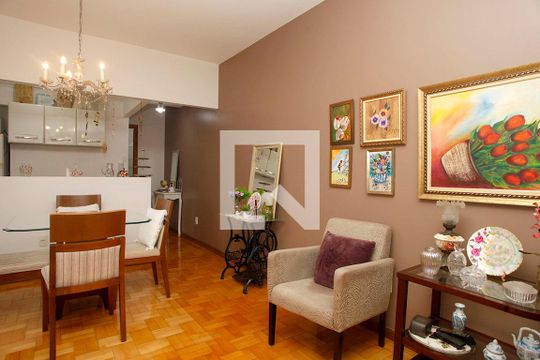 Sala de apartamento à venda com 1 quarto, 54m² em Centro Histórico, Porto Alegre