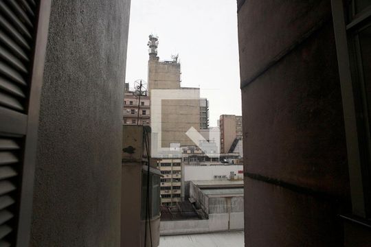 Sala Vista de apartamento à venda com 1 quarto, 54m² em Centro Histórico, Porto Alegre