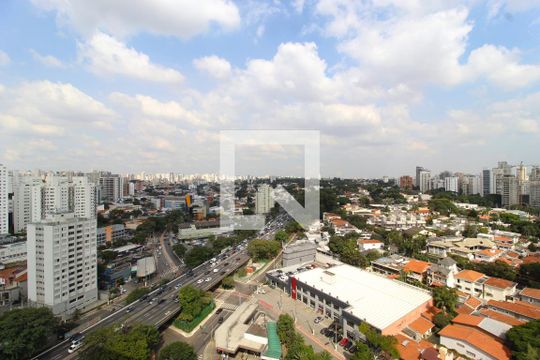 Vista da Área de Serviço de apartamento para alugar com 3 quartos, 77m² em Indianópolis, São Paulo