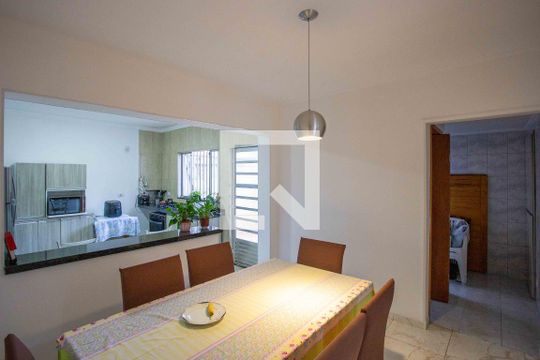 Sala de Jantar de casa à venda com 2 quartos, 120m² em Centro, Diadema