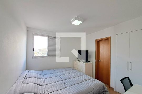 Suíte de apartamento à venda com 4 quartos, 127m² em Buritis, Belo Horizonte