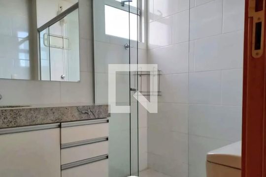 Banheiro Social de apartamento à venda com 3 quartos, 127m² em Buritis, Belo Horizonte