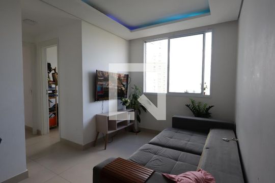 Sala de apartamento à venda com 2 quartos, 43m² em Jardim Monte Alegre, Taboão da Serra