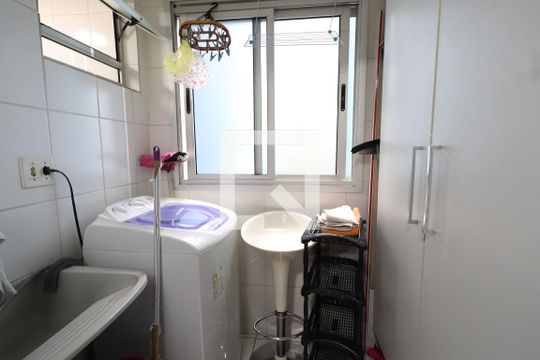 Área de Serviço de apartamento à venda com 3 quartos, 58m² em Vila California, São Paulo