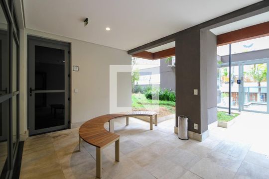 Área comum - Hall social de apartamento para alugar com 1 quarto, 31m² em Jardim Paulista, São Paulo
