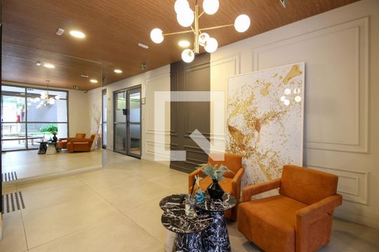 Área comum - Hall social de apartamento para alugar com 1 quarto, 31m² em Jardim Paulista, São Paulo