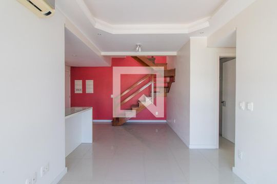 Sala de apartamento à venda com 3 quartos, 150m² em Cristal, Porto Alegre