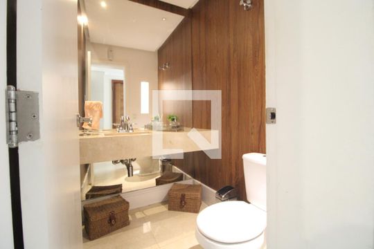 Lavabo de apartamento à venda com 4 quartos, 280m² em Santo Amaro, São Paulo