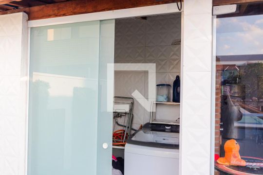 Área de Serviço de apartamento à venda com 2 quartos, 112m² em Jardim Ana Maria, Santo André