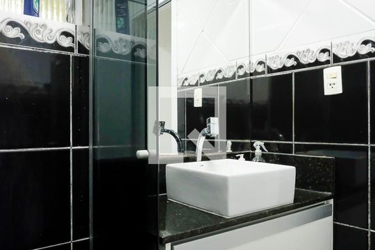 Banheiro de casa para alugar com 2 quartos, 115m² em Mauá, São Caetano do Sul