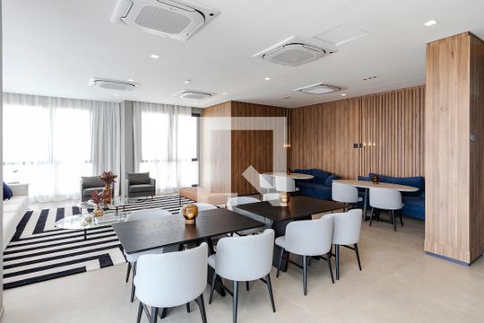 Área Comum de kitnet/studio à venda com 1 quarto, 30m² em Campo Belo, São Paulo