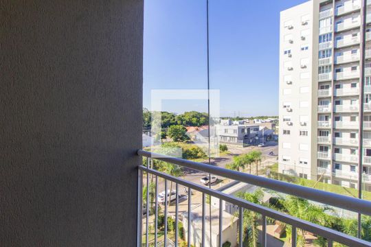Varanda da Sala de apartamento à venda com 2 quartos, 59m² em Igara, Canoas