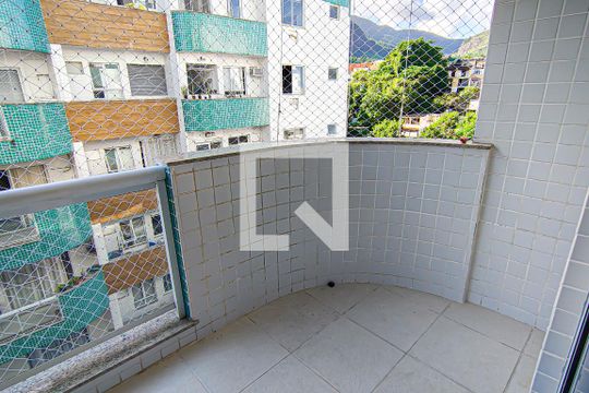 Varanda de apartamento à venda com 4 quartos, 130m² em Anil, Rio de Janeiro