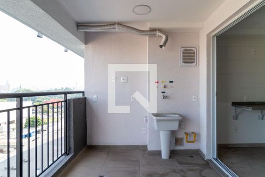 Varanda de apartamento à venda com 2 quartos, 53m² em Barra Funda, São Paulo