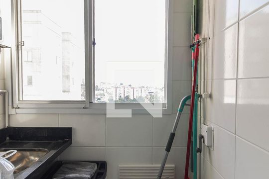 Área de Serviço de apartamento à venda com 2 quartos, 48m² em Conjunto Residencial José Bonifácio, São Paulo
