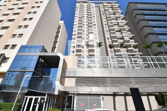Fachada do Prédio de apartamento à venda com 1 quarto, 42m² em Bosque, Campinas